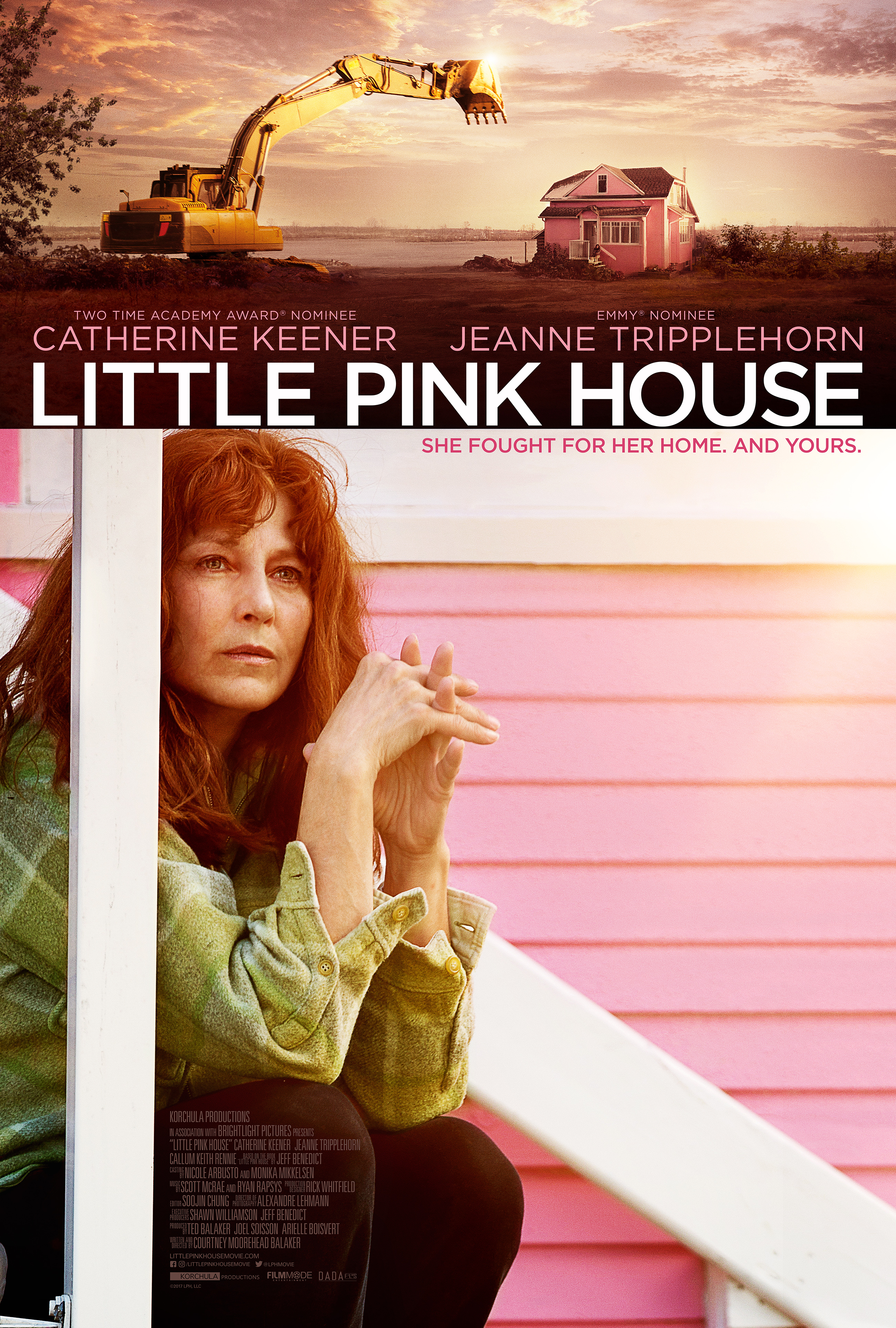 Розовый домик / Little Pink House (2017)
